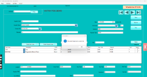 approved purchase return with Net
Total